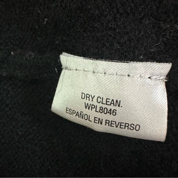 Charter Club 100% Cashmere Sequined Open Front Knit Cardigan Sweater Black SMALL - Picture 10 of 11